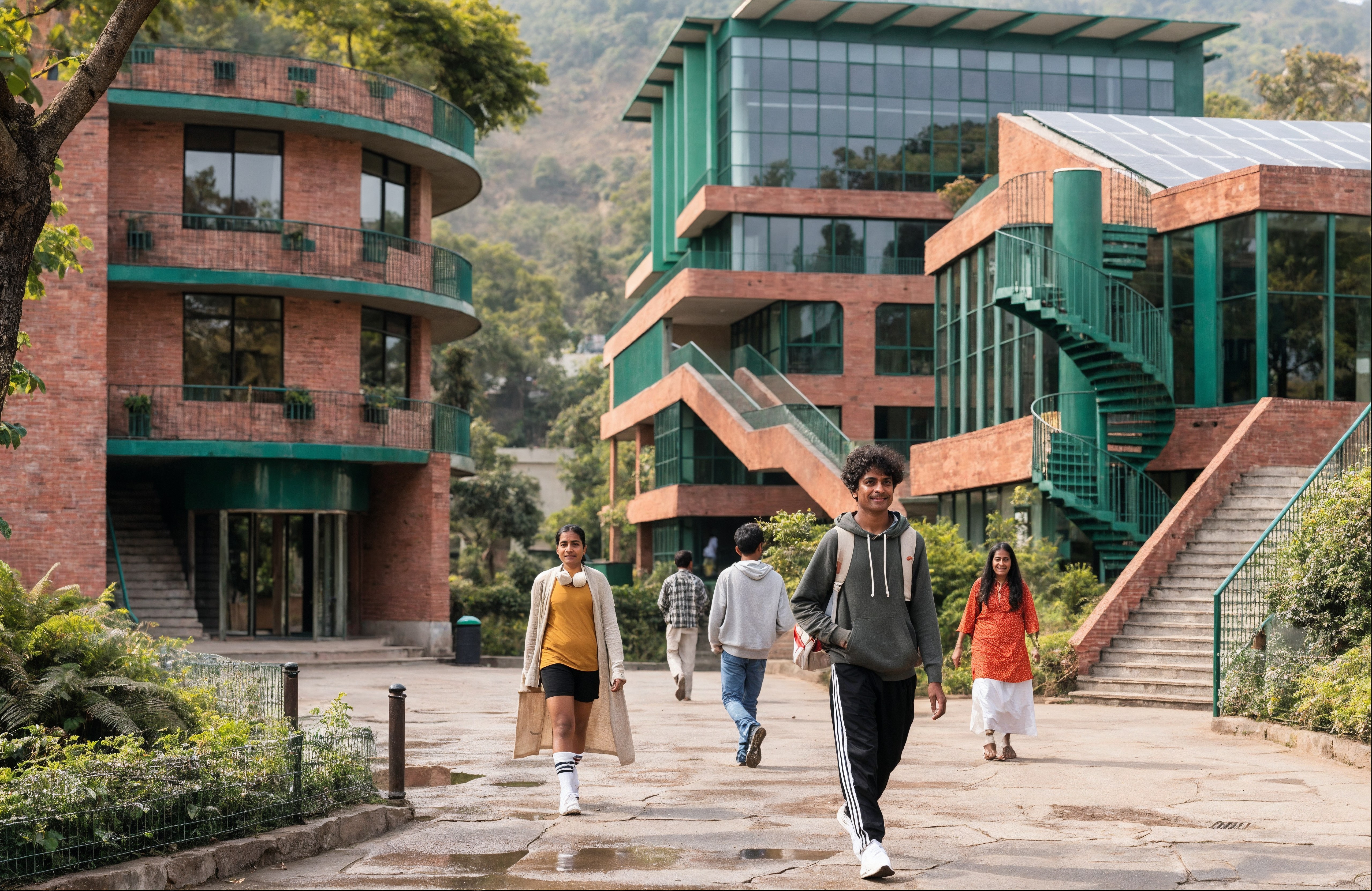 Modern integrated educational campus in rural India — PASALA Foundation Campus 2036
